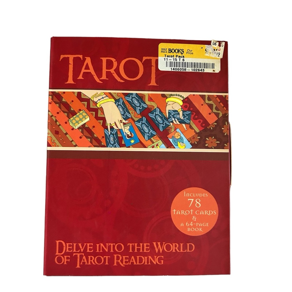 Tarot card & book